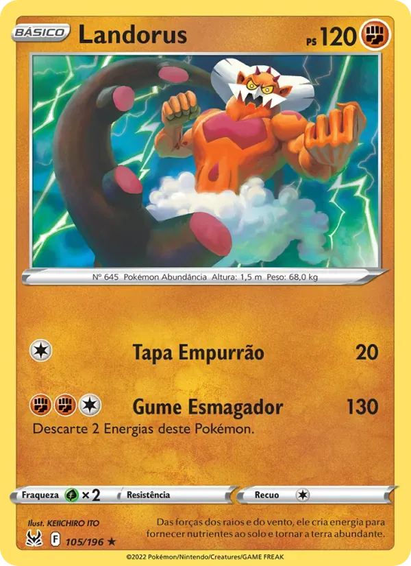 Landorus 105/196 Origem Perdida
