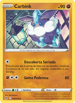 Carbink 108 Origem Perdida