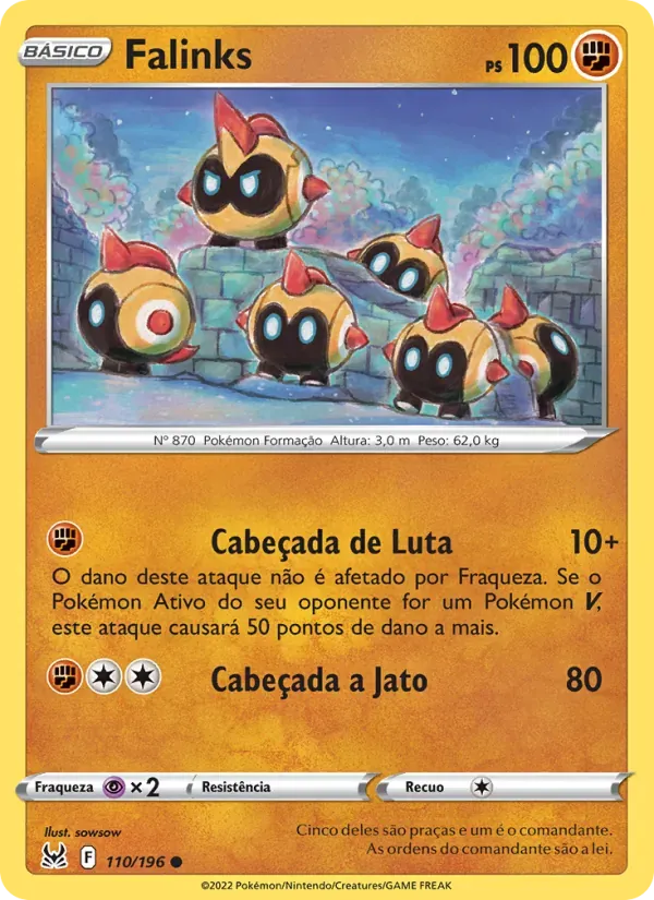 Falinks 110/196 Origem Perdida