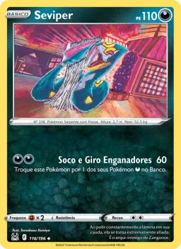Seviper 116 Origem Perdida