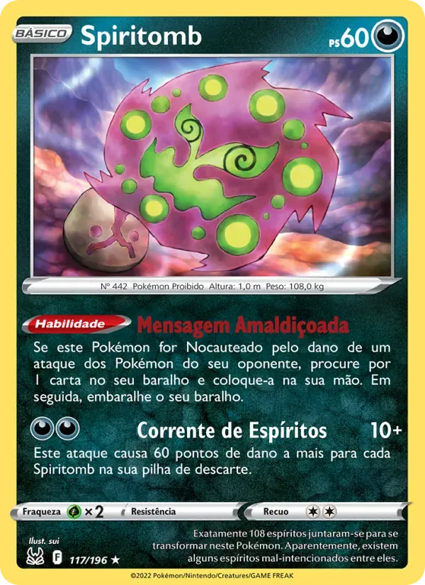 Spiritomb 117/196 Origem Perdida