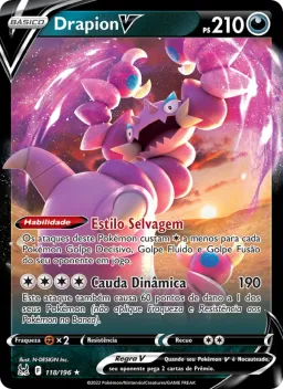 Drapion V 118 Origem Perdida