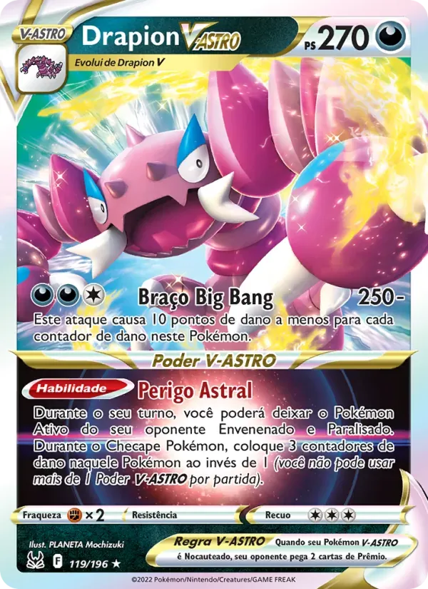 Drapion V-ASTRO 119/196 Origem Perdida