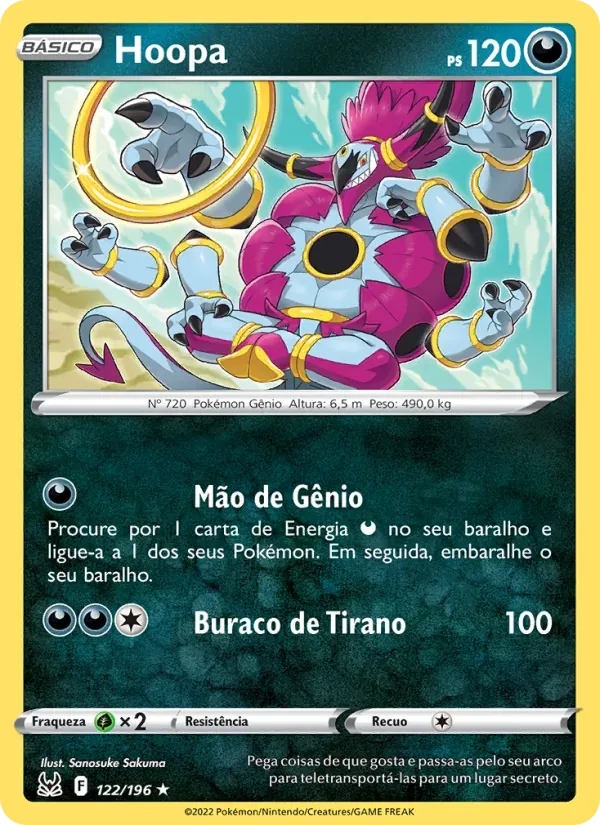 Hoopa 122/196 Origem Perdida
