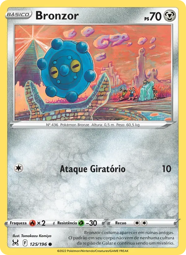 Bronzor 125/196 Origem Perdida