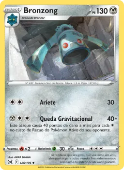 Bronzong 126 Origem Perdida