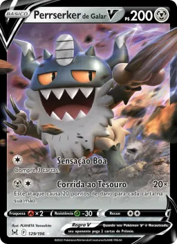 Perrserker de Galar V 129 Origem Perdida