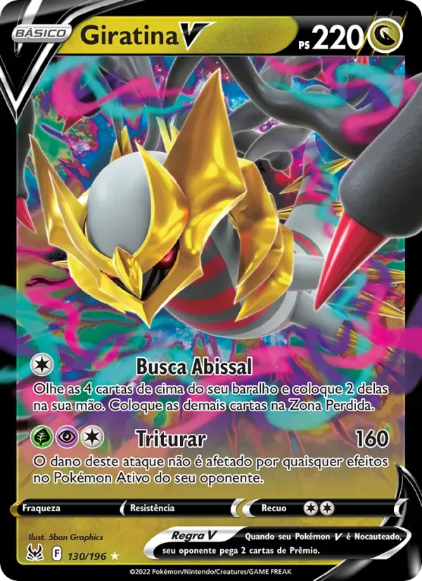 Giratina V 130/196 Origem Perdida