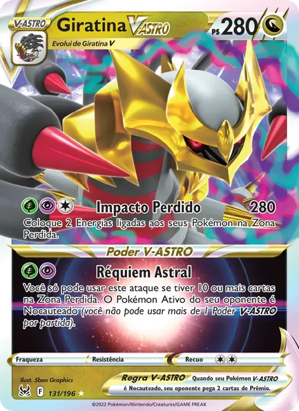 Giratina V-ASTRO 131/196 Origem Perdida
