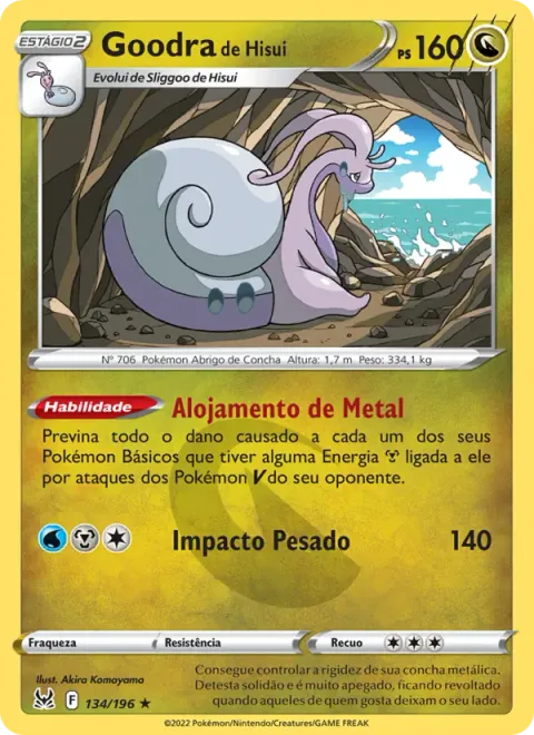 Goodra de Hisui 134/196