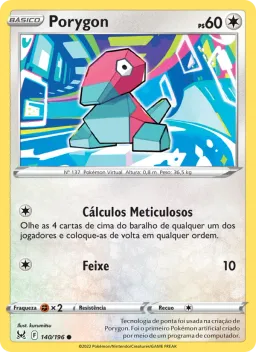Porygon 140 Origem Perdida