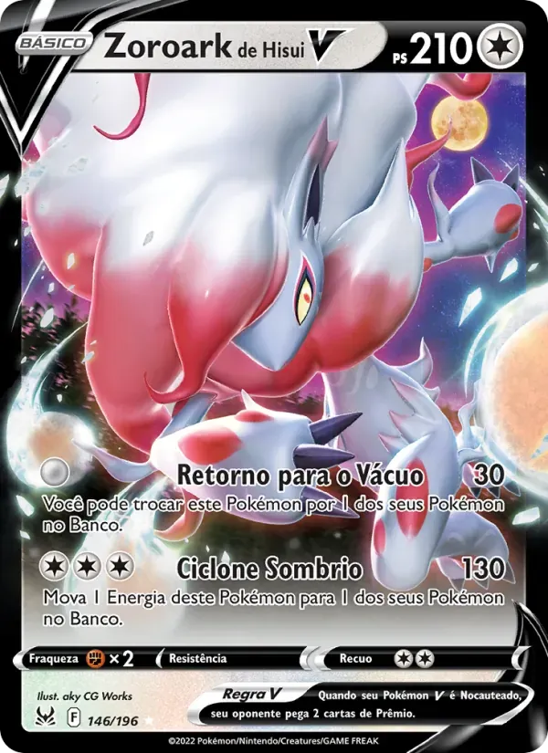 Zoroark de Hisui V 146/196 Origem Perdida