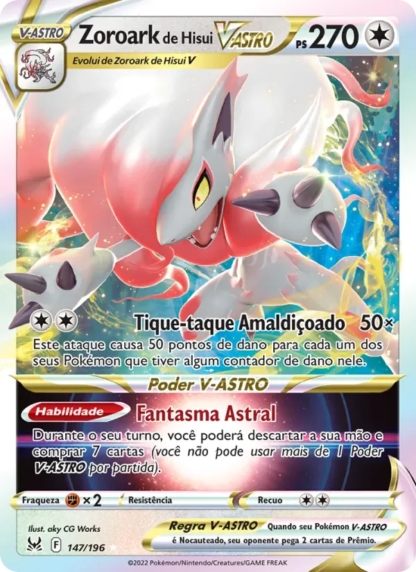 Zoroark de Hisui V-ASTRO 147/196 Origem Perdida