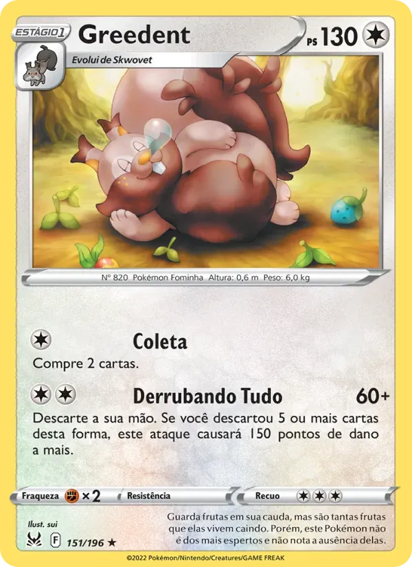 Greedent 151/196 Origem Perdida