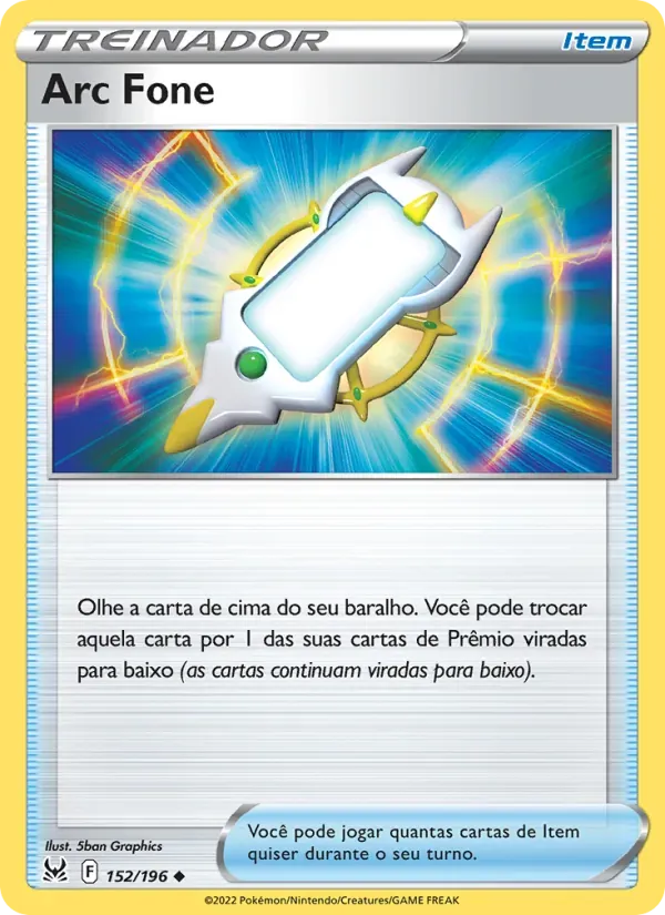 Arc Fone 152/196 Origem Perdida
