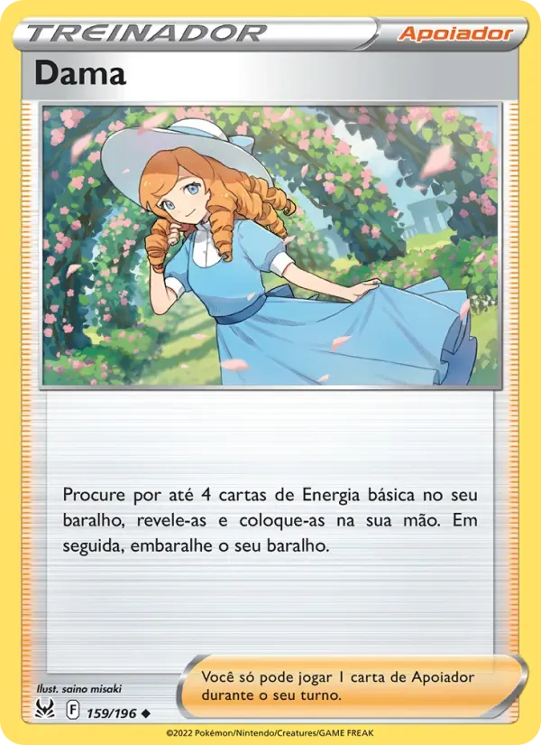Dama 159/196 Origem Perdida
