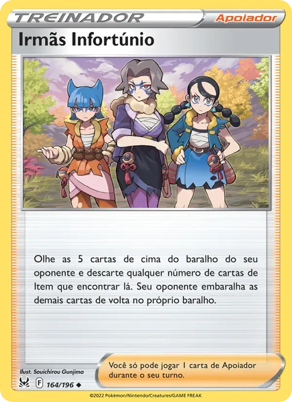 Irmãs Infortúnio 164/196 Origem Perdida