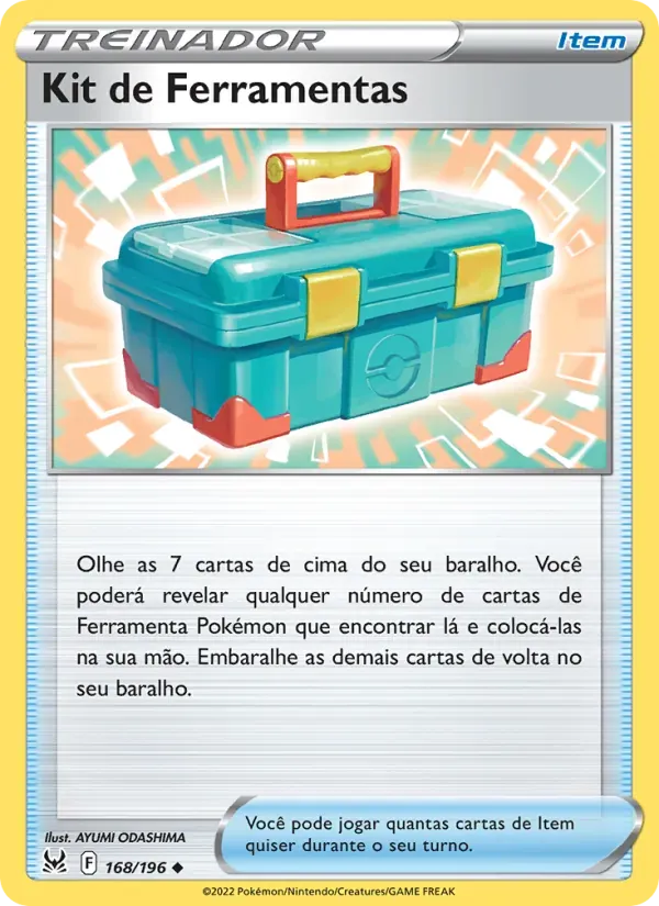 Kit de Ferramentas 168/196 Origem Perdida