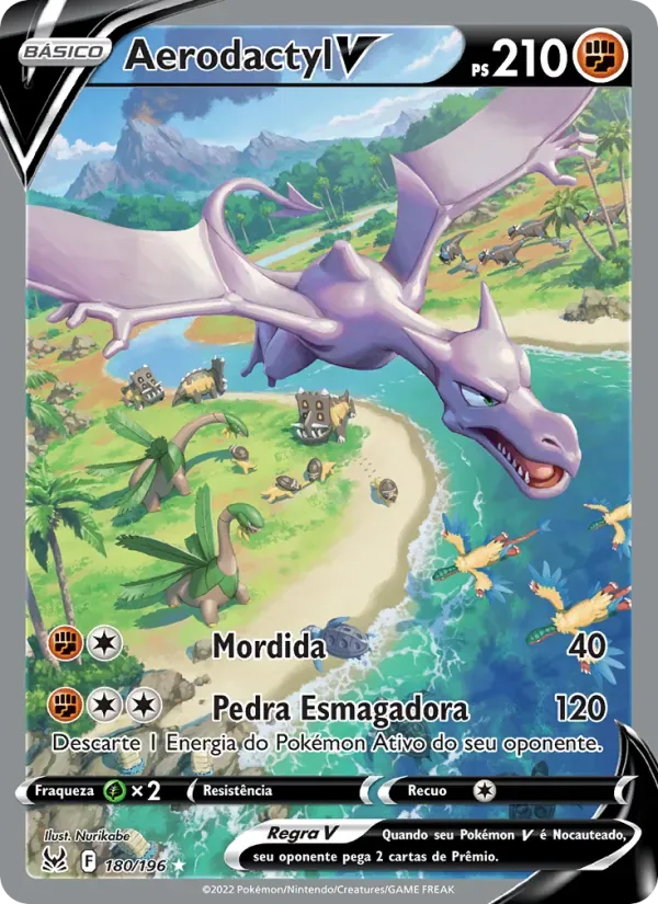 Aerodactyl V 180/196 Origem Perdida