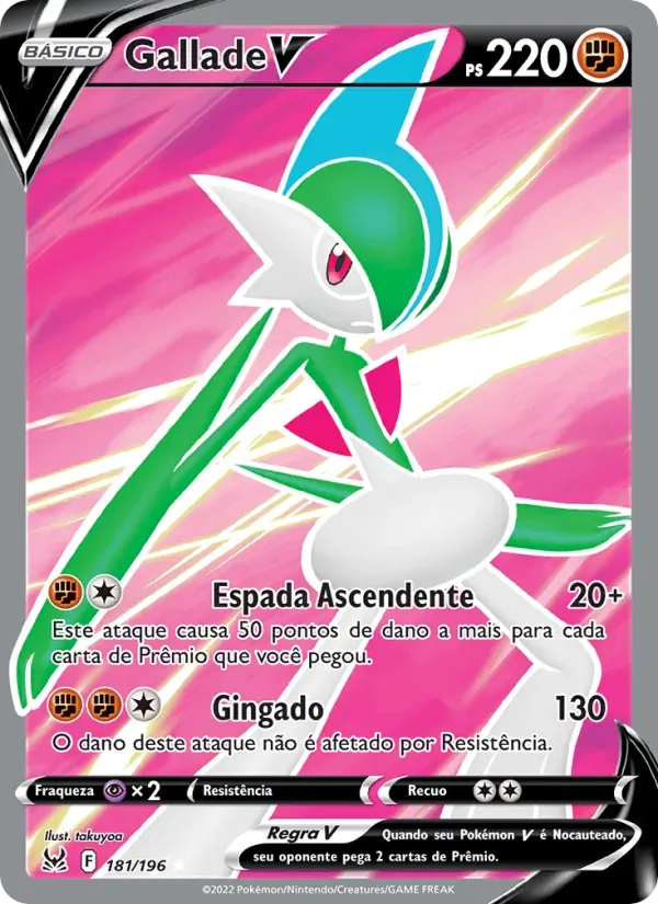 Gallade V 181/196 Origem Perdida