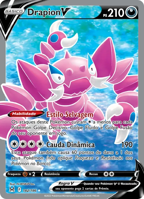 Drapion V 182/196 Origem Perdida