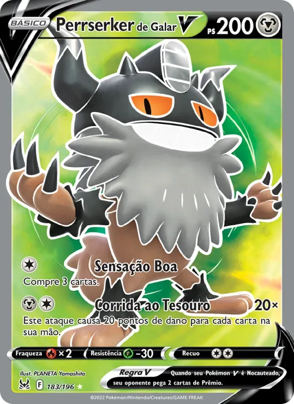 Perrserker de Galar V 183/196 Origem Perdida
