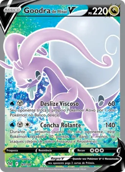 Goodra de Hisui V 187 Origem Perdida