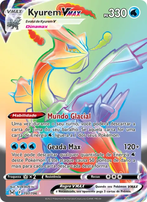 Kyurem VMAX 197/196