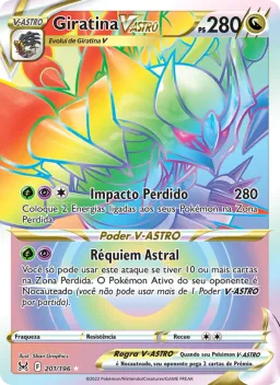 Giratina V-ASTRO 201 Origem Perdida
