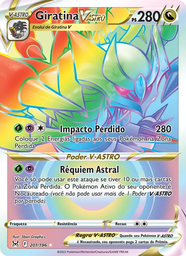 Giratina V-ASTRO 201/196 Origem Perdida