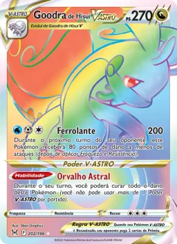 Goodra de Hisui V-ASTRO 202 Origem Perdida