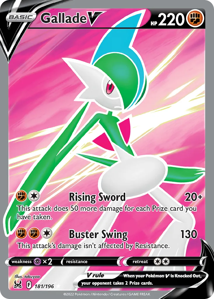 Gallade V TG19/30 Origem Perdida Galeria de Treinador