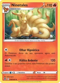 Ninetales 018 Tempestade Prateada