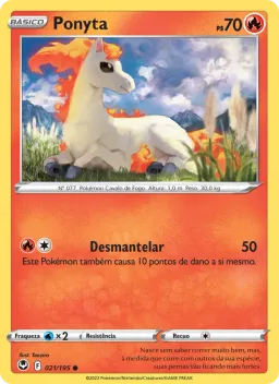 Ponyta 021 Tempestade Prateada