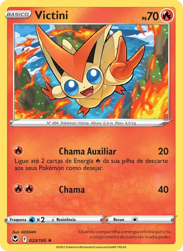 Victini 023/195 Tempestade Prateada