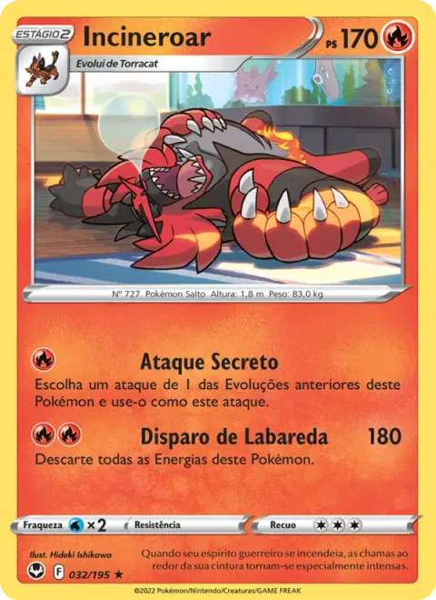 Incineroar 032/195
