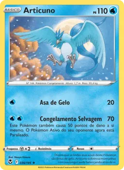 Articuno 036 Tempestade Prateada