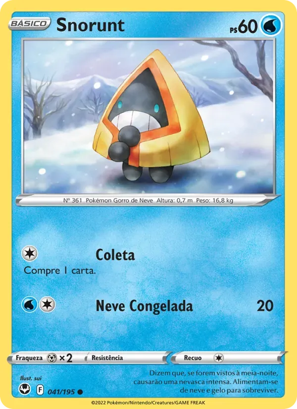 Snorunt 041/195 Tempestade Prateada