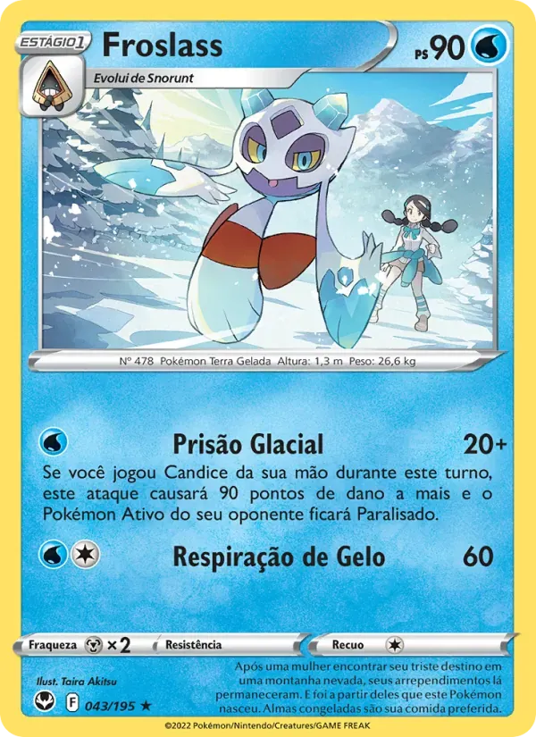 Froslass 043/195 Tempestade Prateada