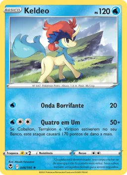 Keldeo 046 Tempestade Prateada