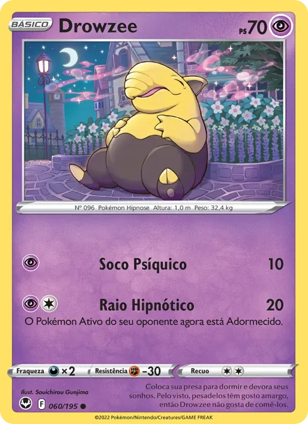Drowzee 060/195 Tempestade Prateada