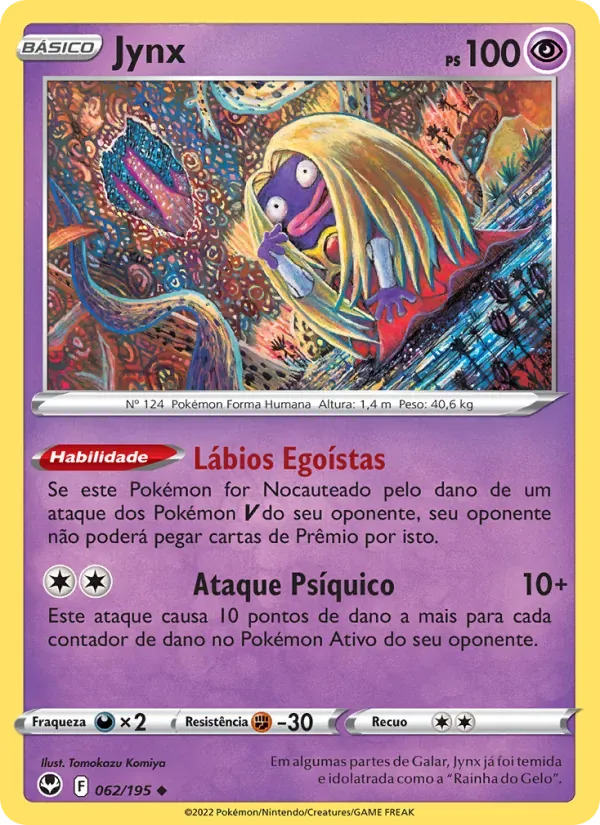 Jynx 062/195 Tempestade Prateada