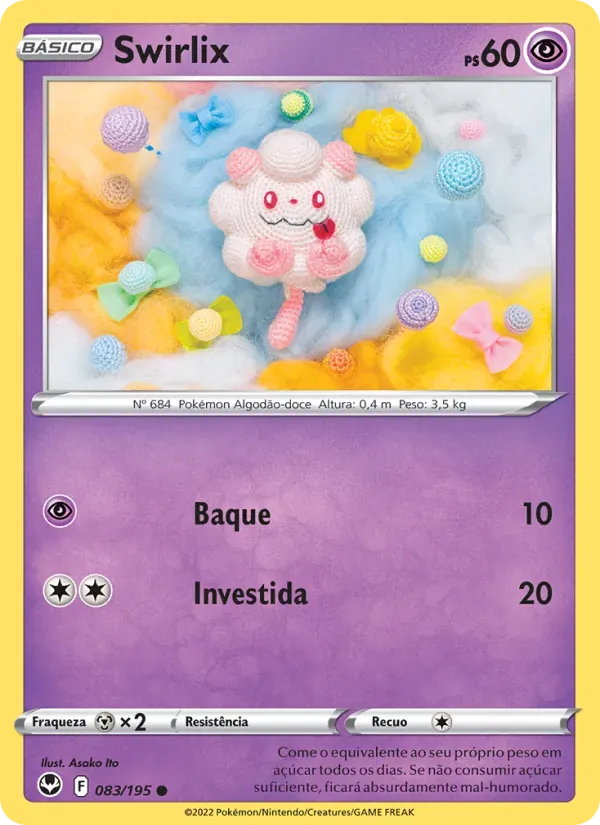 Swirlix 083/195 Tempestade Prateada