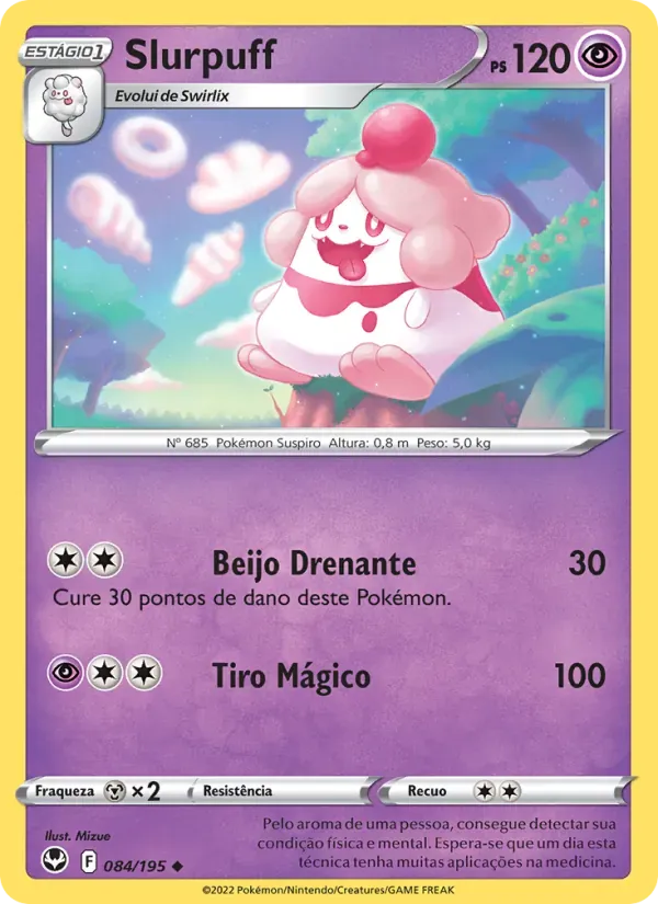 Slurpuff 084/195 Tempestade Prateada