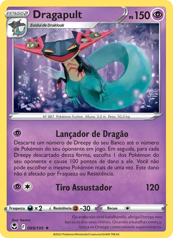 Dragapult 089/195 Tempestade Prateada