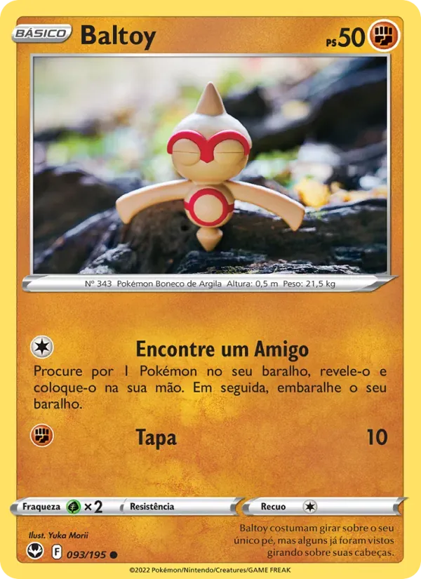 Baltoy 093/195 Tempestade Prateada