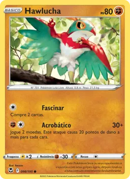 Hawlucha 098 Tempestade Prateada