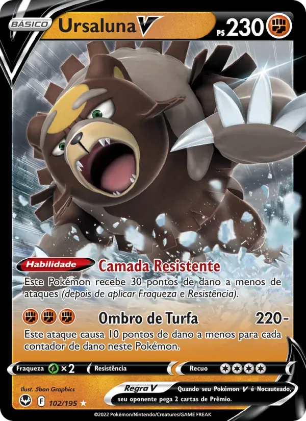 Ursaluna V 102/195 Tempestade Prateada