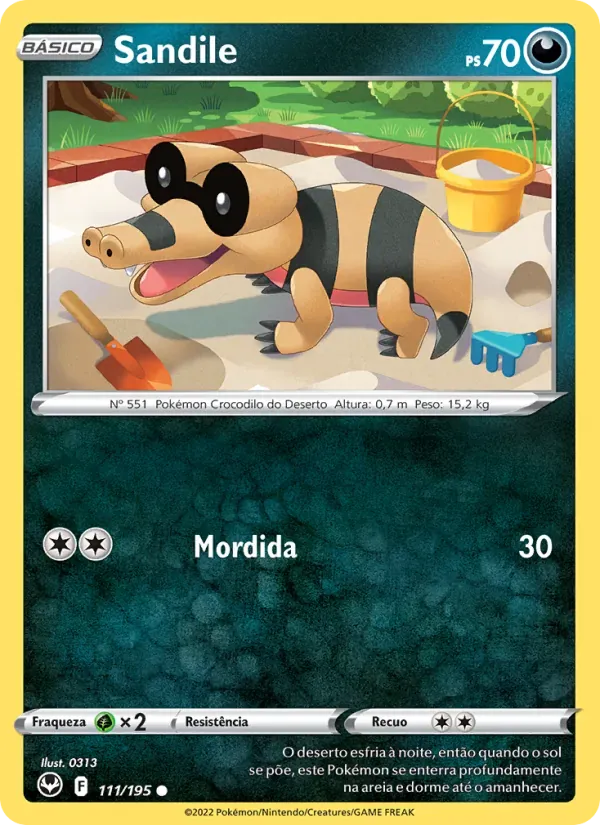 Sandile 111/195 Tempestade Prateada