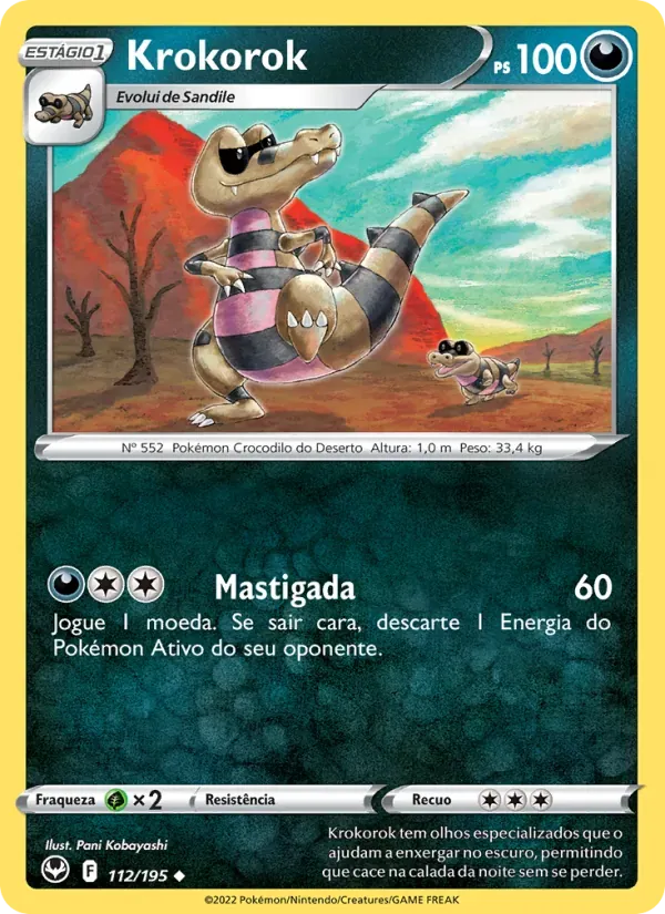 Krokorok 112/195 Tempestade Prateada